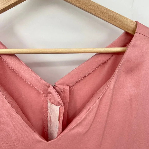 Vintage Satin Laced Mermaid Dress XL - Picture 5 of 10